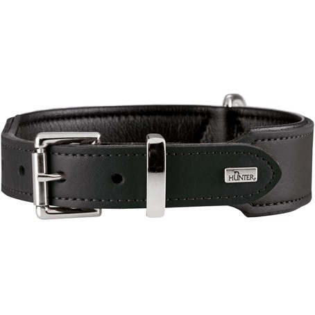 Halsband Hund breit Hunter basic schwarz